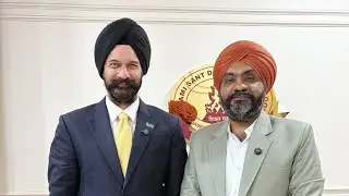 Short Talk With Mr Tarun Anand ,Chancellor Universal Ai Univ Mumbai At Swami Sant Dass Public School