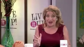 John Basedow Fit Meals behind the scenes on Live it Up with Donna Drake