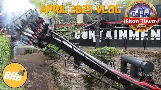 Alton Towers Resort | April 2025 vlog!!