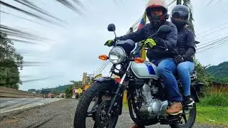 Nueva Suzuki ax4 ABS en SUBIDA con PASAJERO + VELOCIDAD