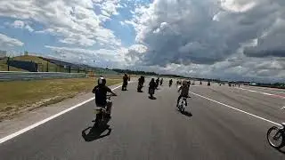 BromfieTTs Assen 3 Juli 2022. 2nd heat. Full Round - Helmet cam