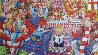 Wasgij Original 21 - Football Fever puzzle solution