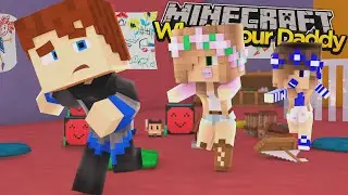 Minecraft WHO'S YOUR DADDY!? BABY BURNS TO DEATH!!