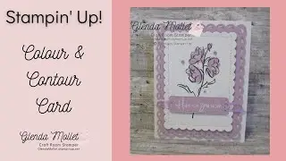 Color & Contour Card for June 2021 Monthly Club