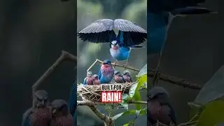These Top 4 Animals Were Made for the Rain ☔😳 #shorts #naturefacts #animalshorts