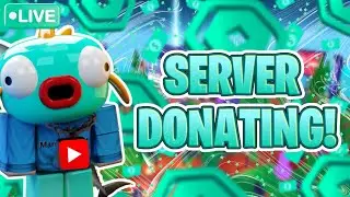 🔴PLS DONATE LIVE STREAM! DONATING SERVER! 🔴 GOAL: meet haz3mn (day 59)