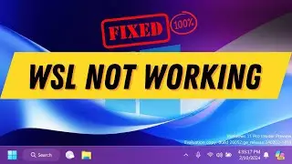 Исправление проблемы с WSL в Windows 11 &mdash; новые методы 2025 г.