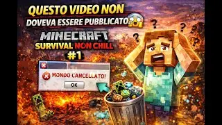Questo video NON deveva essre pubblicato&hellip; | Minecraft Survival NON Chill #1