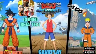 JUMP ASSEMBLE Closed Beta Test Mobile Gameplay | First Look & Impression |Android Jump Assemble Game