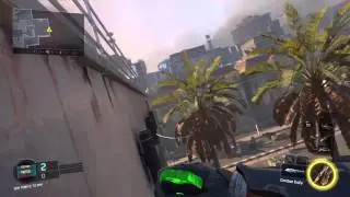 Bo3 Breach parkour Wall run.