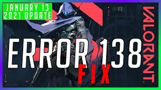 How To Fix Valorant Error Code 138 Connection Error | Erro de Conexao | Demonstration Guide