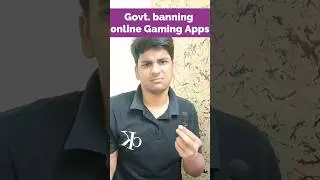 Govt. banned Gambling Apps #shorts