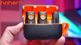Тест и обзор беспроводной петличной микрофонной системы Hohem MIC-01 — мой любимый микрофон!