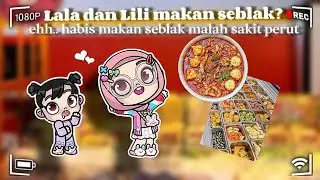 (AVATAR WORLD) DRAMA LALA LILI MAKAN SEBLAK?! EHH HABIS MAKAN SEBLAK LALA LILI MALAH SAKIT PERUT