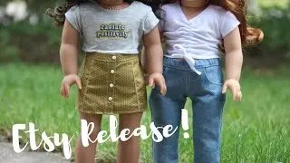 Trendy Fall Inspired American Girl Doll Clothes! - September Etsy Release