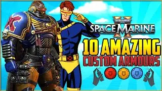 10 Amazing Custom Armour Ideas in Warhammer 40k Space Marine 2
