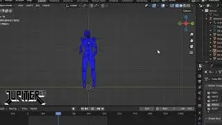 Creating enemies for Jupiter3D in Blender