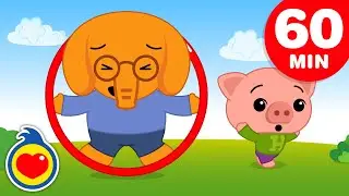 🐥 Plim Plim ♫ CARTOONS for Kids ♫ Full Episodes ♫ Hula Hoop (60+ Min)