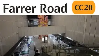 CC20 Farrer Road MRT Station: Platforms to Exit B | Circle Line