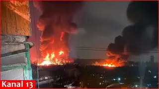 Пожары и взрывы: беспилотники уничтожили склад ракет и артиллерии 51-го авиационного полка России.