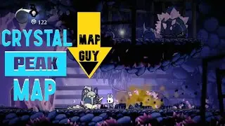 Hollow Knight Crystal Peak Map | Cornifer Location