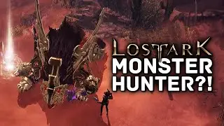 MONSTER HUNTER IS THAT YOU?!! Lost Ark Endgame Guardian Raid Gameplay!