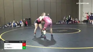 180 Lbs Consi Of 16 2 Jewel Lively Team Texas Vs Brianna Staebler Team Wisconsin