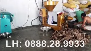 M&aacute;y &eacute;p dầu lạc Guangxin YZYX 140WK v&agrave; b&igrave;nh lọc dầu. LH: 0888.28.9933 để được tư vấn