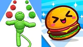 Rope Man VS Food Run Max Levels Walkthrough Android, iOS Update Gameplay P10