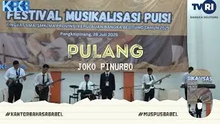 SMKN 1 Toboali - Pulang - Joko Pinurbo