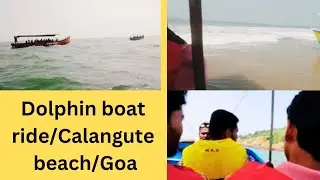 Memory 2023//Goa tour vlog//Dolphin boat ride/Calangute Beach #sunidhikitchenandvlog
