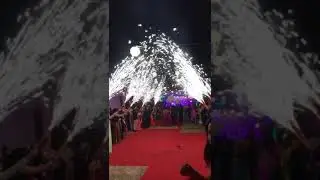 Hand Cold Pyro Battery Operated for Bride & Groom Entry on Stage Theme for Event Planner(9716965251)