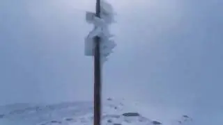 Snow hits Poland's Tatra mountains as summer starts