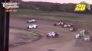 Viking Speedway WISSOTA MW Modified A-Main (Bob Gierke Memorial) (7/13/19)