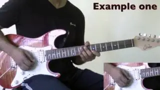Guitar Lessons - Fusion Guitar Licks & Ideas | Apernit Singh