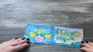 Стадии развития лягушки.Книжка-малышка/Frog Life Cycle Mini-Book