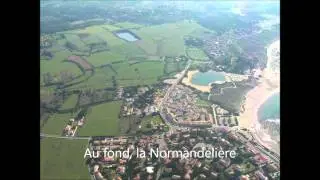 La côte de Brétignolles sur mer vue du ciel HD.wmv