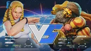 SF5: MAGO (KARIN) VS SF5-SAVE (DHALSIM)
