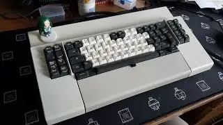 IBM 3278 Keyboard Typing Demo [Numpadless, Solenoid off, Unrestored]