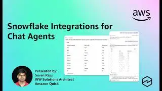 Snowflake Integrations for Chat Agents in Amazon Quick