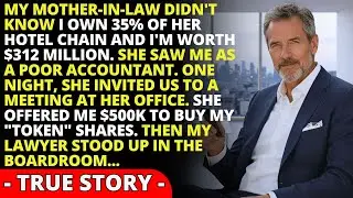 I Never Told My Wife That I Own 35% Of Her Mother's $890M Hotel Chain-She Offered Me $500K To...