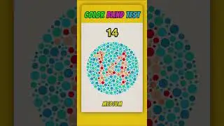 👀 Only 1% Can Pass This Color Blind Test #quizgame #gkquiz