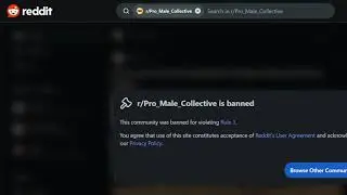 Pro Male Collective Sub Reddit Banned, But The PMC Is Still Rising