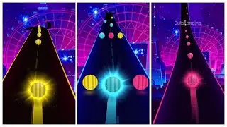 Dancing Road. All Levels Gameplay IOS Android.