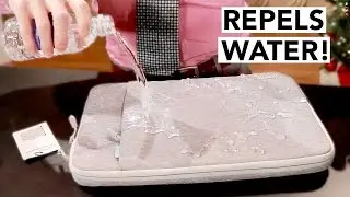 Spill-Proof iPad/Laptop Case UNDER $20 - Repels ANY Liquid!