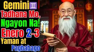 Gemini ♊ — Enero 2–3 Ang Desisyon Mo sa Bagong Taon ay Magdudulot ng Yaman