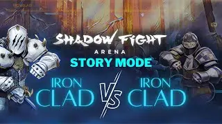 Story Mode : Defeating BOSS under 1min 🤯 || IRONCLAD vs IRONCLAD 🔥|| Shadow Fight Arena