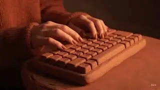 Clay vs Sand Keyboard Typing ASMR ☁️ | Most Satisfying Sound Battle!
