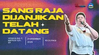 Kebaktian Ahad Online | SIB PETALING JAYA | 21 Dec 2025