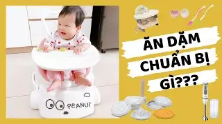 BÉ ĂN DẶM CẦN CHUẨN BỊ GÌ?// Peanut ăn dặm (Tập 2)